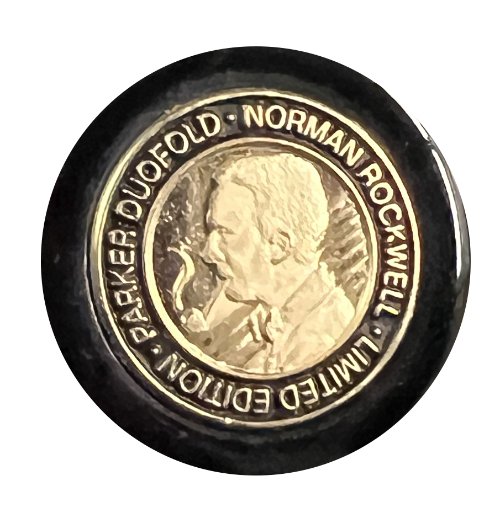 Parker Duofold Centennial crown decal Norman Rockwell