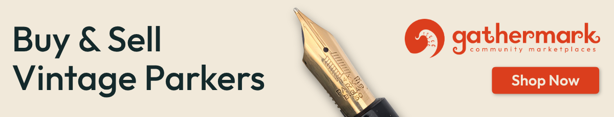 Buy and sell vintage Parker fountain pens on the Gathermark community marketplace